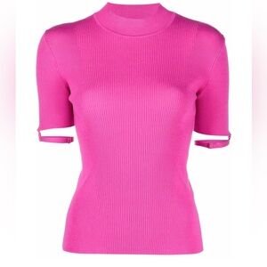 Jacquemus Pink Short Sleeve Top